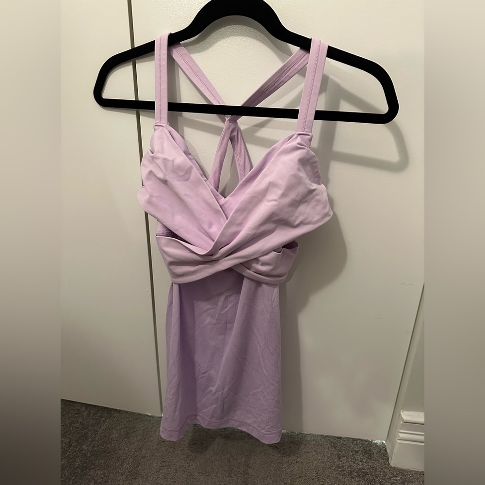 Lululemon Criss Cross front Racerback Tank